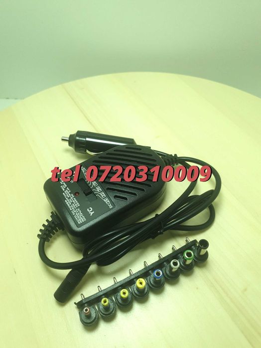 Incarcator Universal Pentru Laptop Pentru Auto Alimentare La 12v