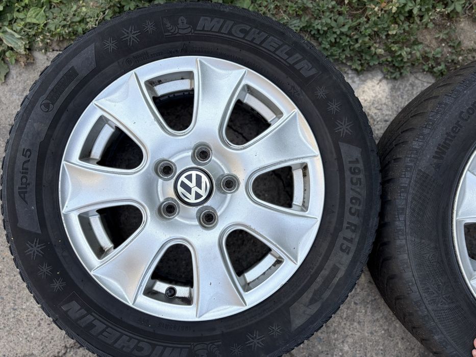 Алуминиеви джанти 15-ки за  VW 5x112
