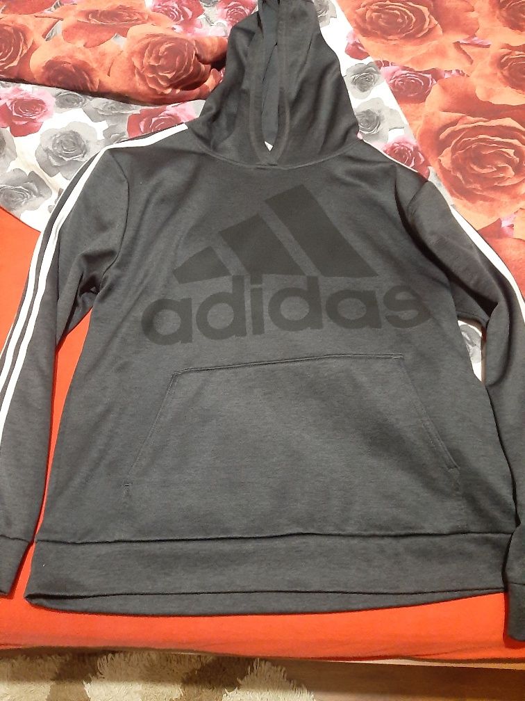 Hanorac adidas gri copii/adulti