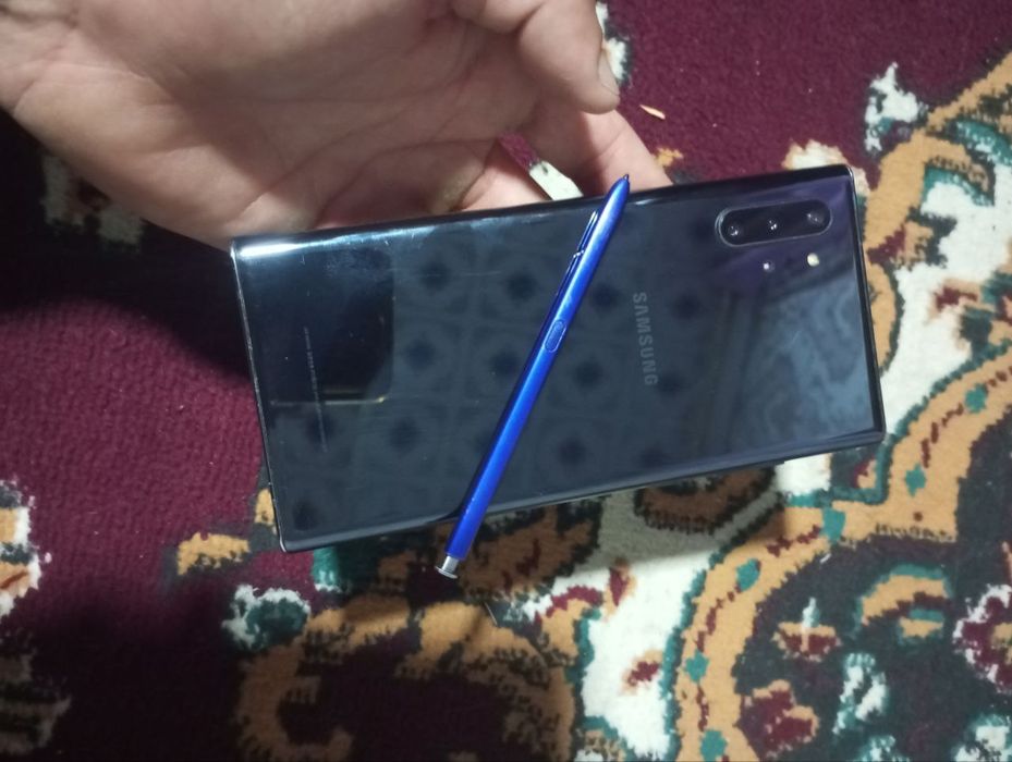 Samsung not 10 + 5g 12/256 2 simkartalik