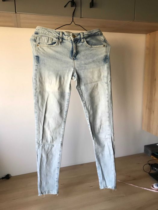 Blugi Zara pentru femei Blug alb de damă mărime 34