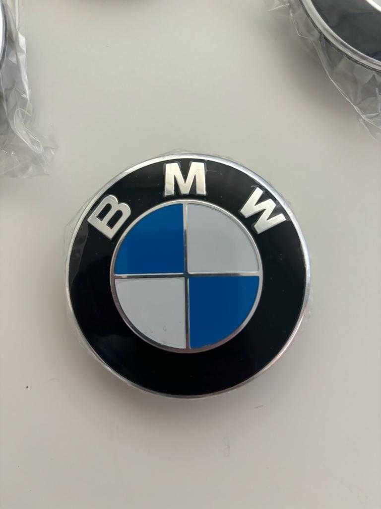 Capace jante aliaj BMW 68mm roti BMW  Sticker M