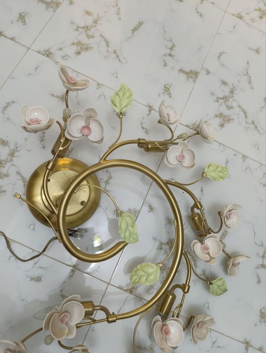 Люстра(Бара) из латуни