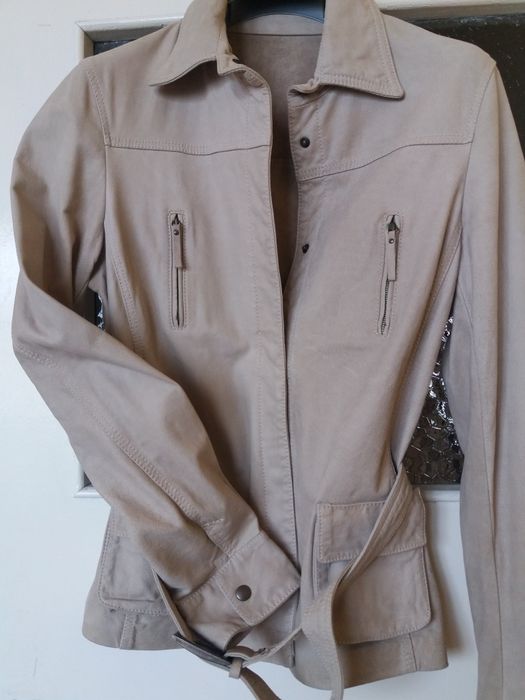 Дамско яке естествен велур