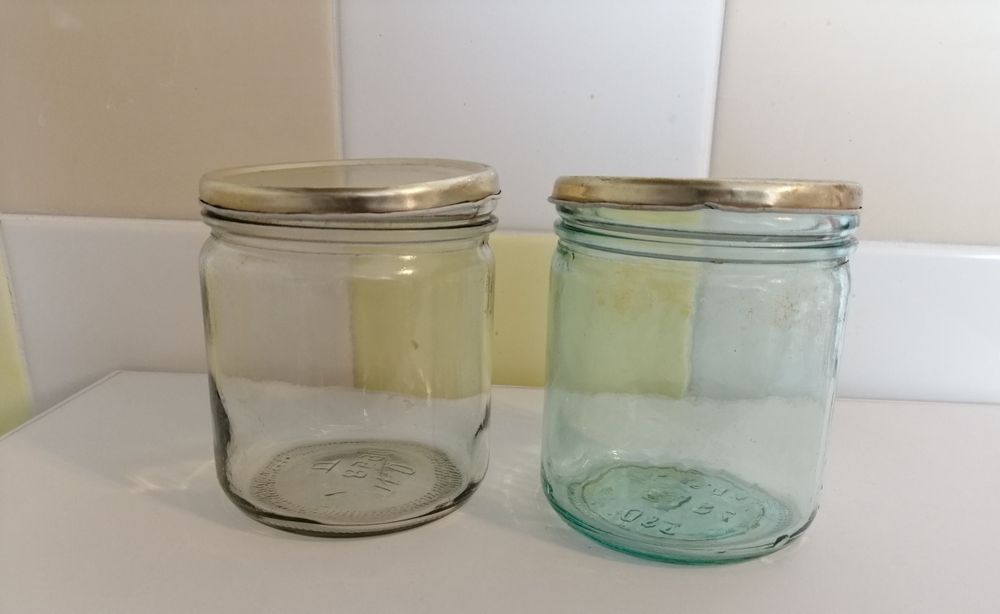 Стъклени буркани, различни видове