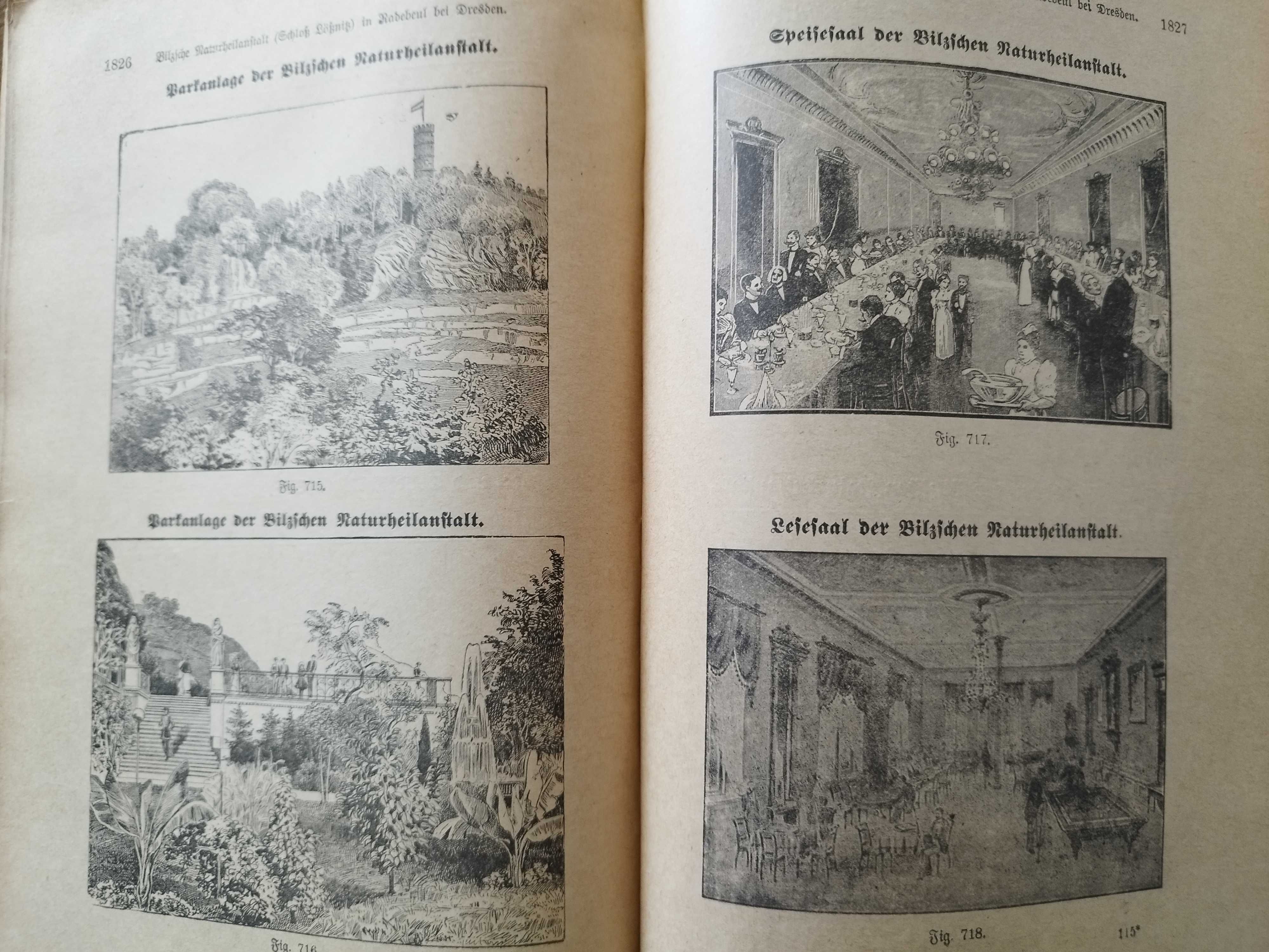 Almanah Bilz anii 1900