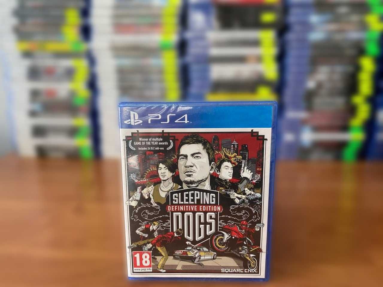 НОВЫЙ Sleeping Dogs Definitive Edition PS4/PS5 Большой Выбор Дисков