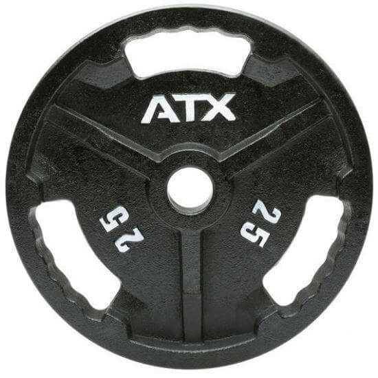 Discuri greutati ATX, fonta 50cm negru 25 kg