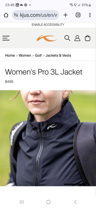 Geaca tehnica dama S, Kjus ladies Pro 3L