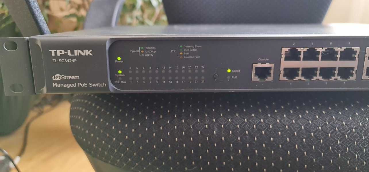 Tp-Link Switch POE (TL-SG3424) V4