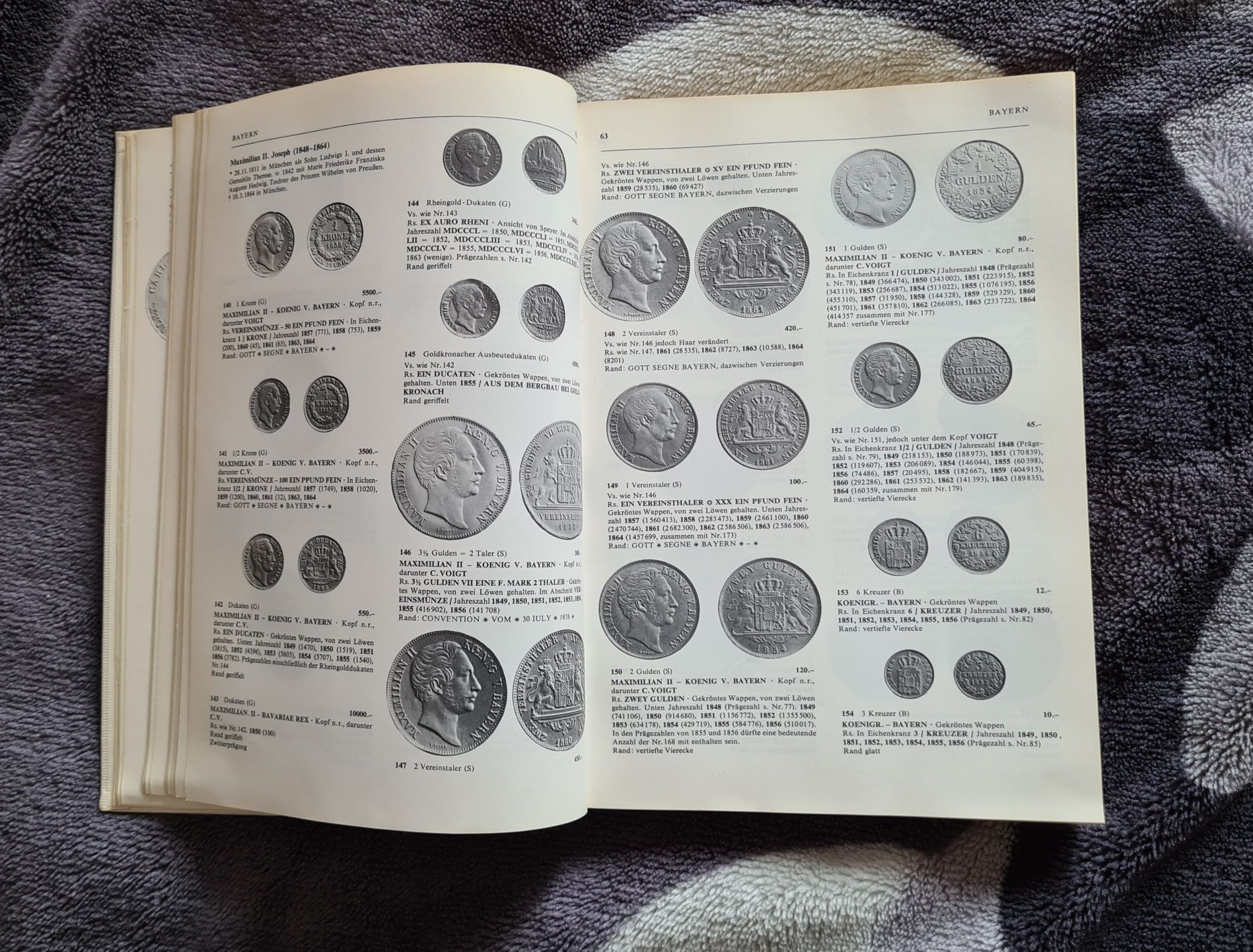 Carte Catalog Numismatica Album Monede Germane Germania