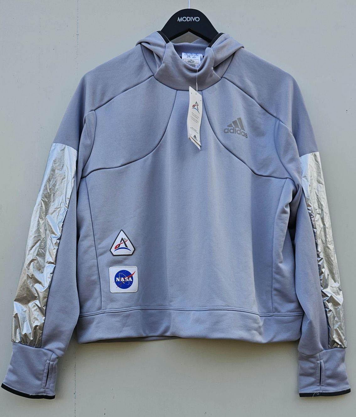 Adidas Space Race  оригинално дамско hoodie Л