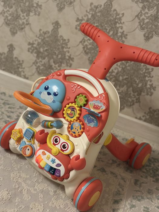 Каталка столик 2в1