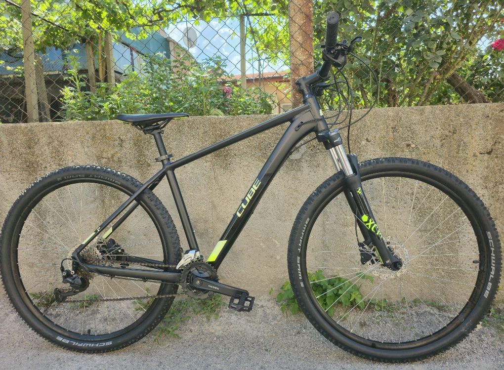 Cube Aim EX 29 цола L размер 3х9 скорости Shimano Обслужен