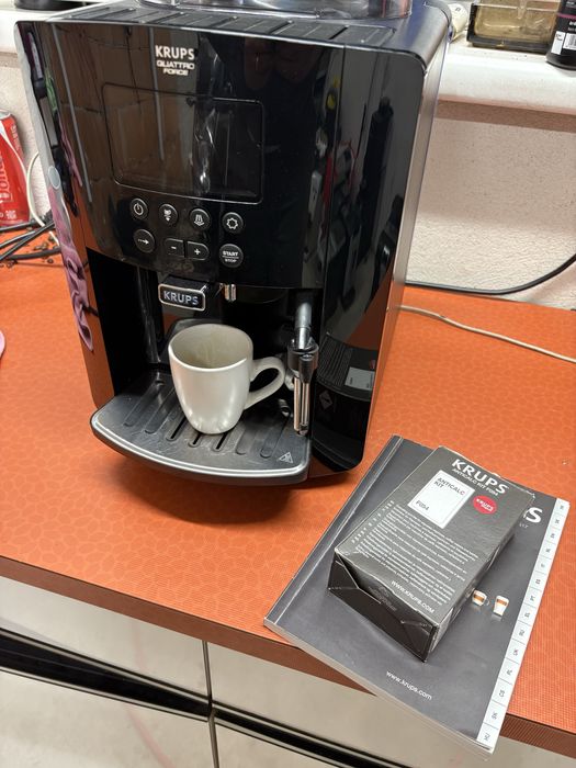 Aparat de cafea cu Baobe Krups