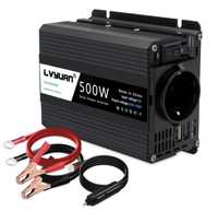 Convertor auto 500W DC 12V la 230V AC