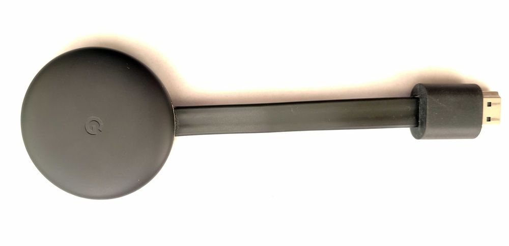 Оригинален Chromecast 3 + адаптор за мрежови кабел RJ45