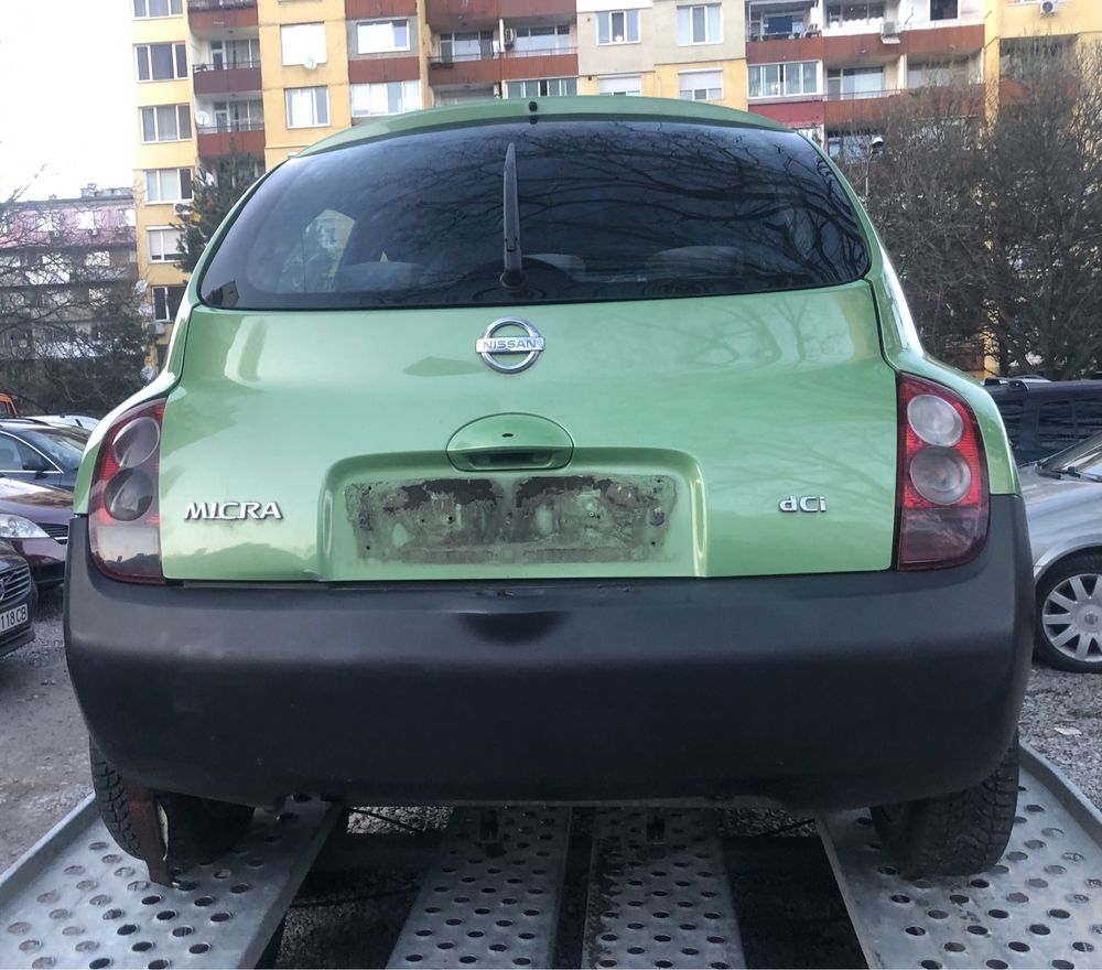 Nissan micra 1.5 dci на части