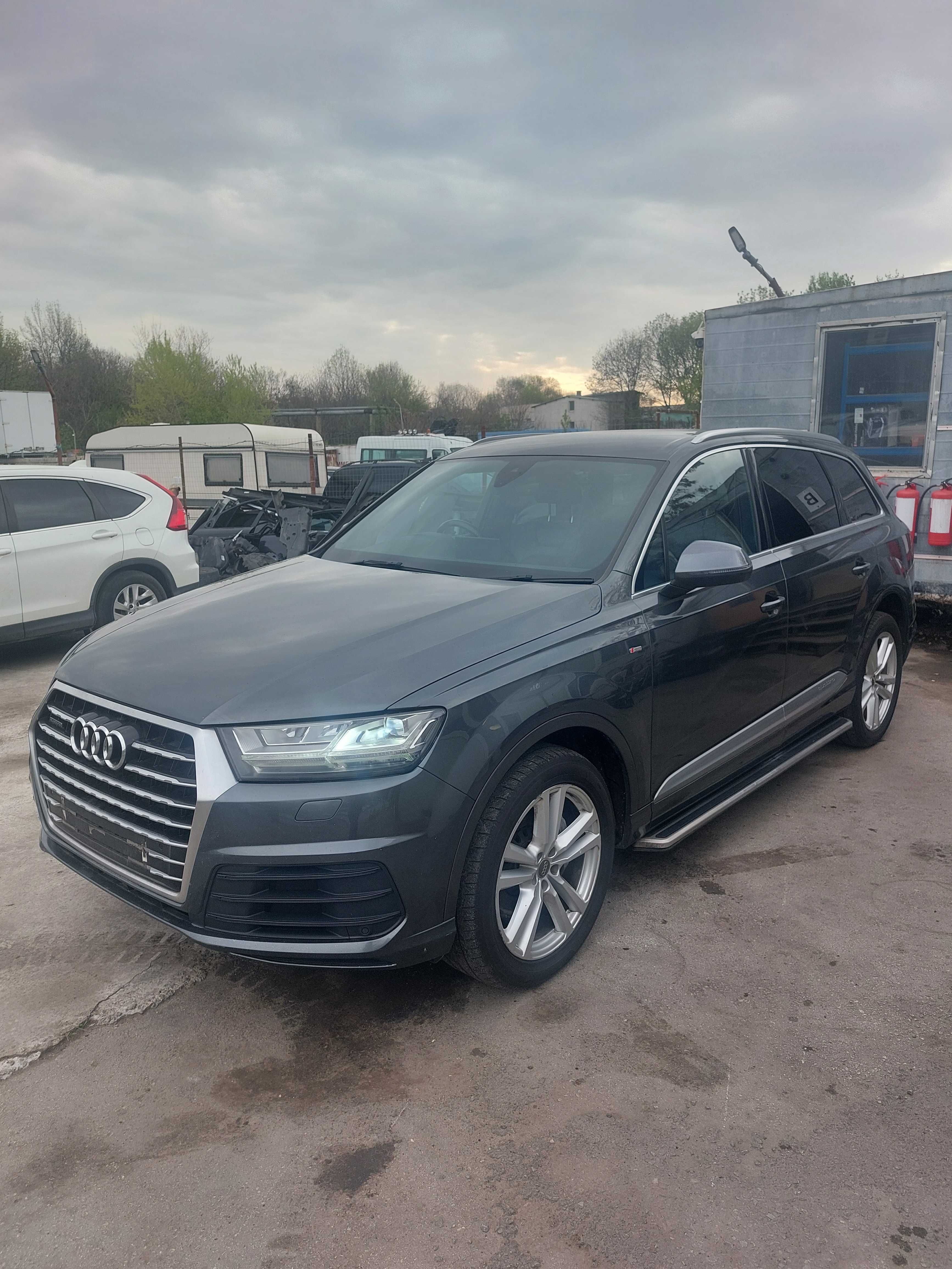 На Части:Audi Q7 4M 3.0 TDI 272кс Quattro Tiptronic 2017 SLine кодCRTC