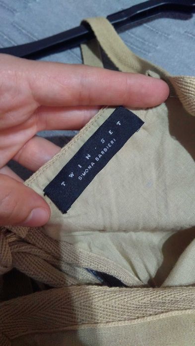 Rochie diafană Twin-set Simona Barbieri