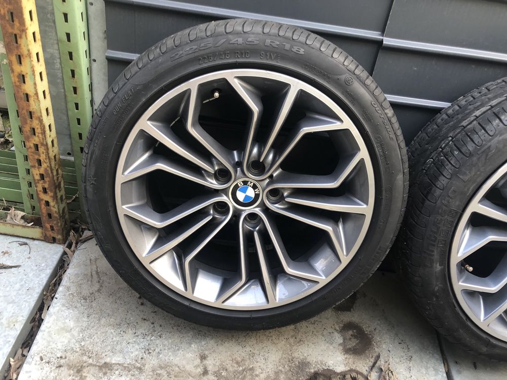 Set roti Vara Original BMW X1 E84 si seria 3 F30 F31 F34