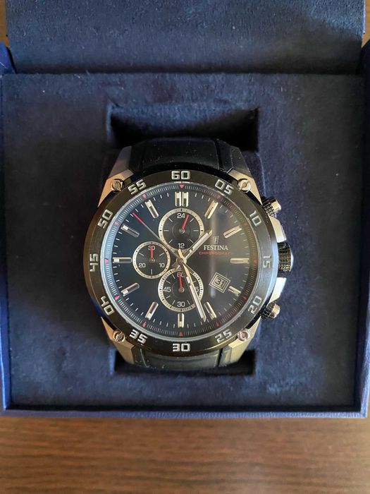 Ceas bărbătesc Festina F20330/5 cu cutie originală – stare excelentă