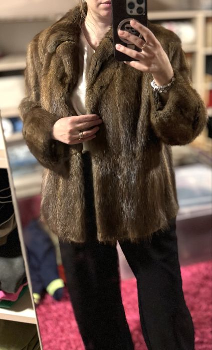 Haina blana naturala nurca