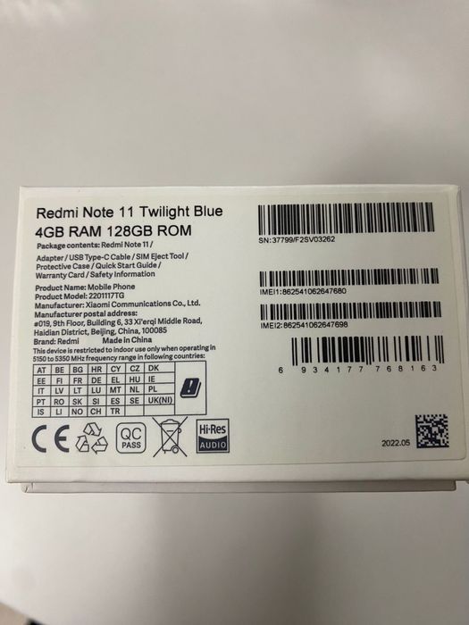 Продается Redmi note 11