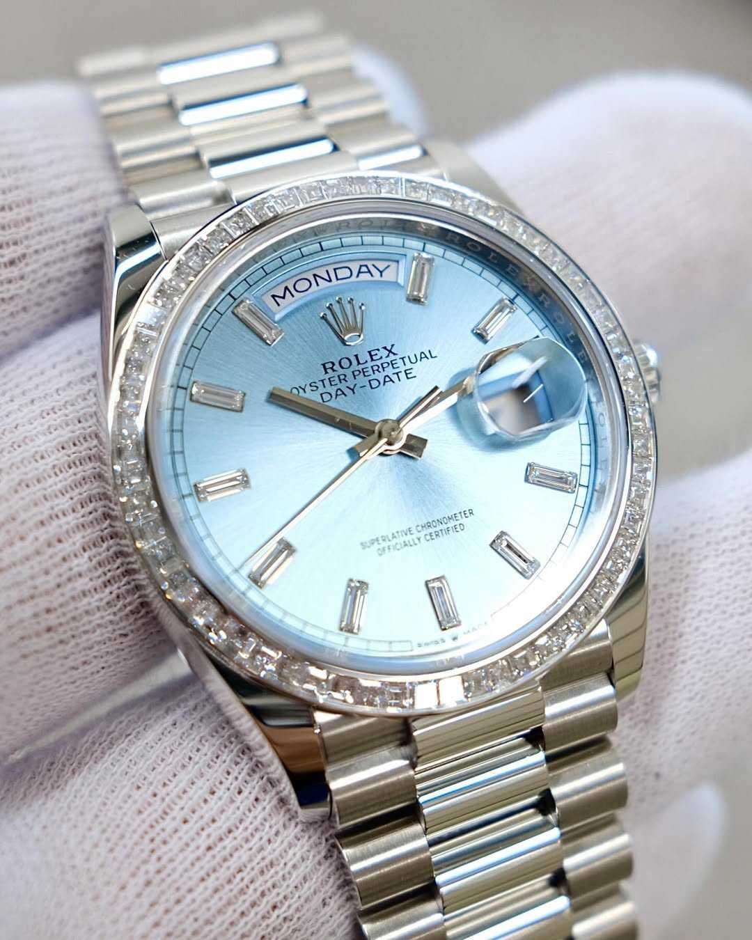 Дамски Часовници 36mm сребристо синьо