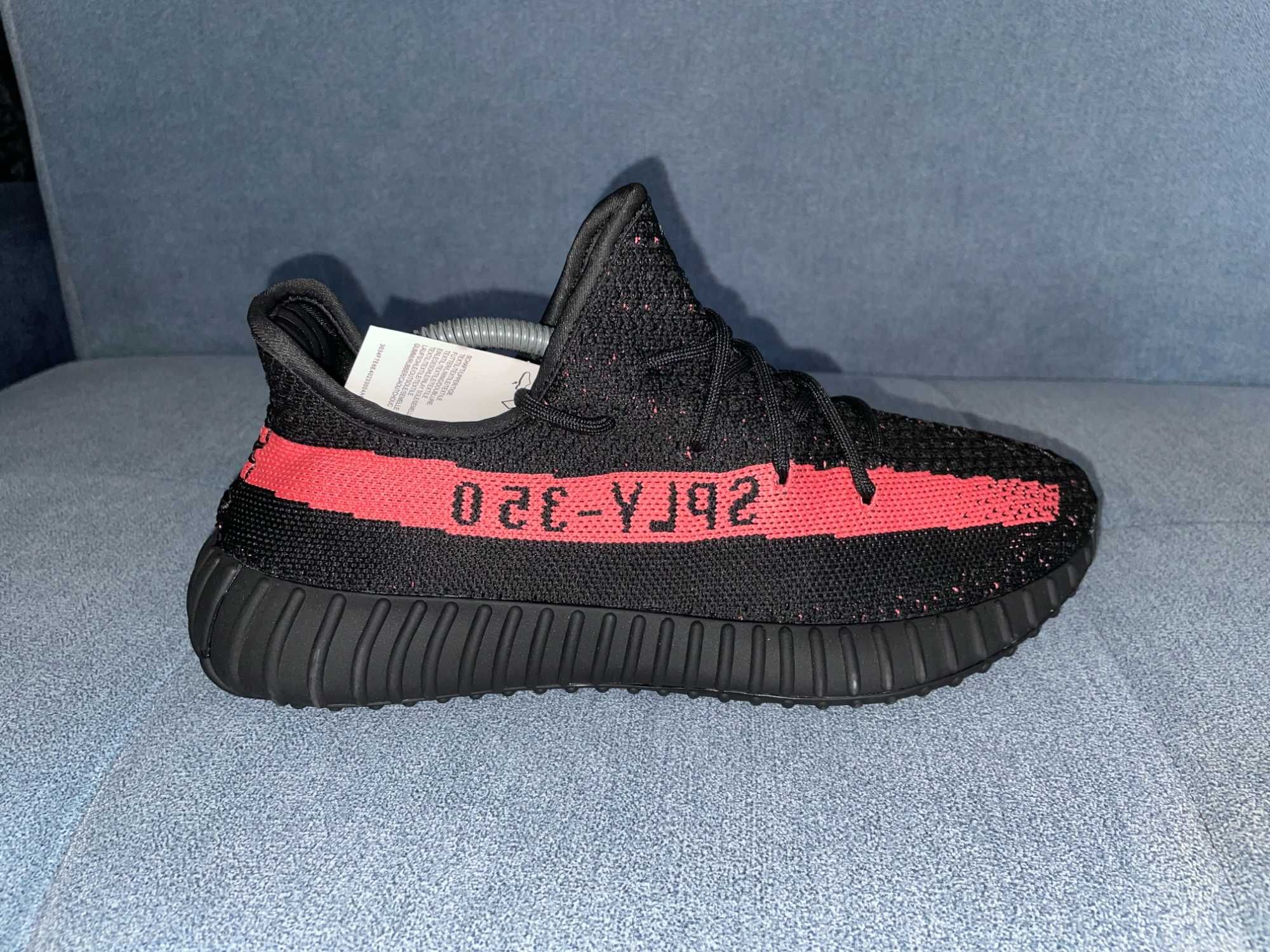 Incaltaminte ADIDAS Yezzy Boost 350 Black Red nr de la 40 la 46