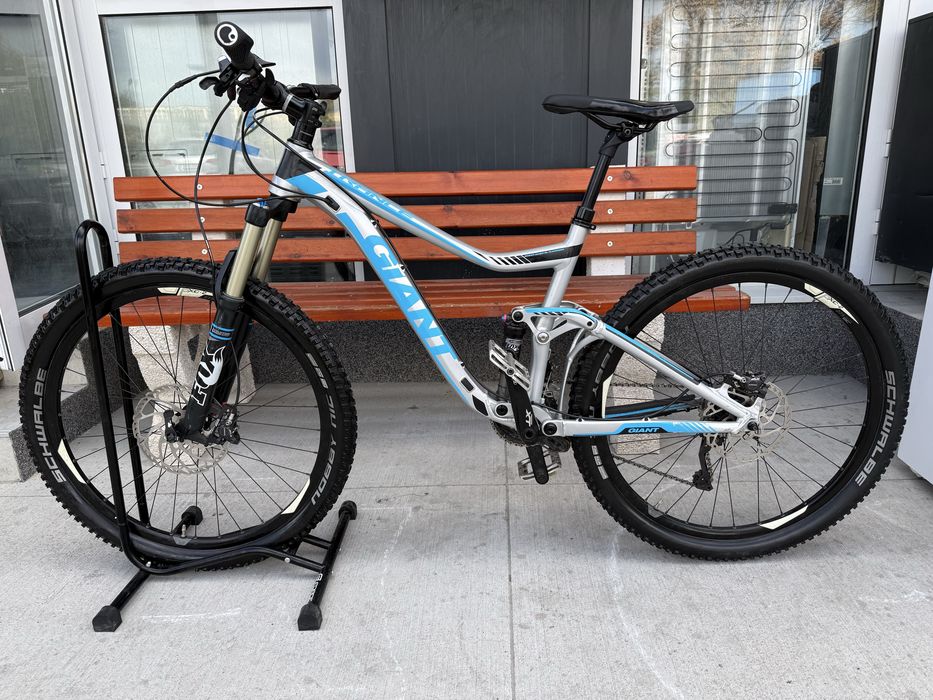 Планински велосипед Мекица GIANT TRANCE за скачане. 27.5/M