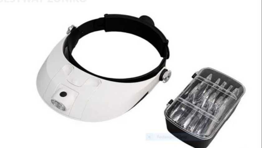 Лупа за глва със сенник за четене, татуиране, шиене и др MG81001-G/H