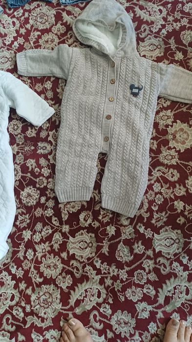 Тёплый, на меху комбинезон