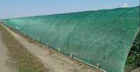 Plasa umbrire 80%, verde, 1,5 m x 10 m - 60 lei (cu tiv si ochiuri)