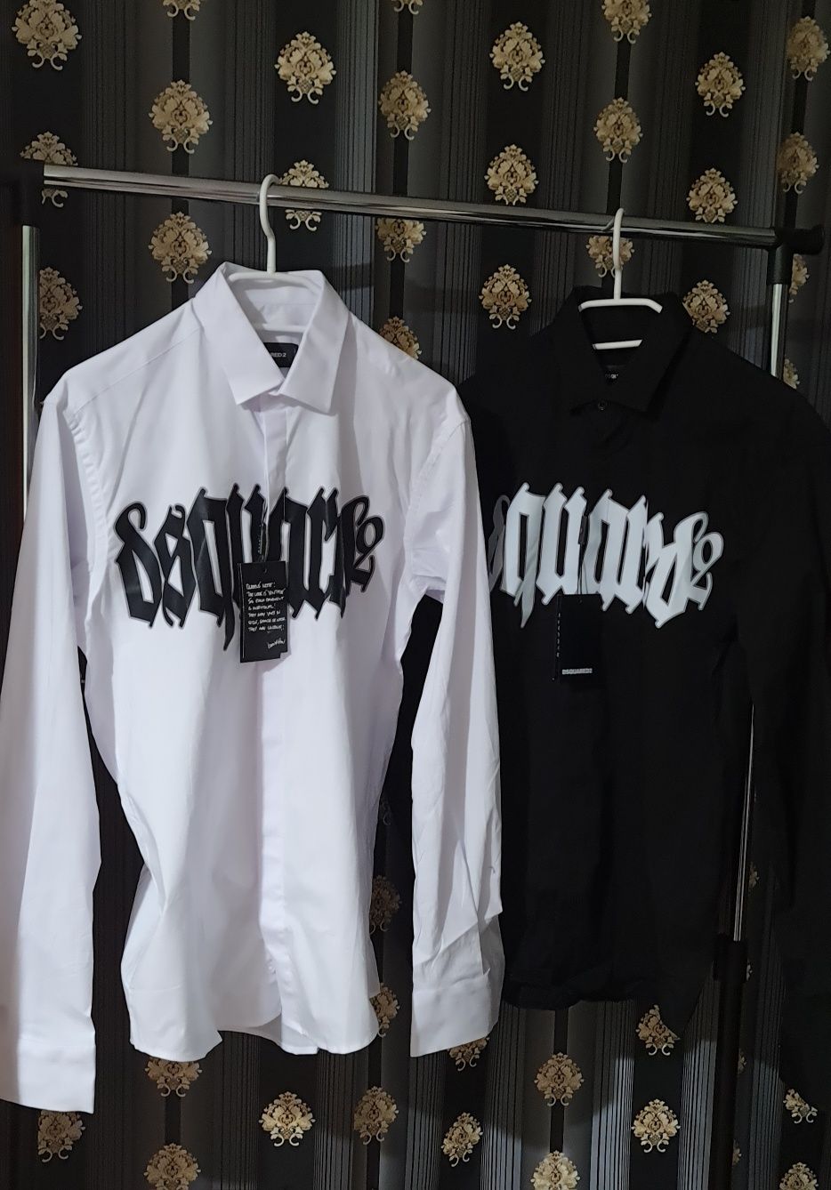 Cămașă DSQUARED2   2 modele alb negru