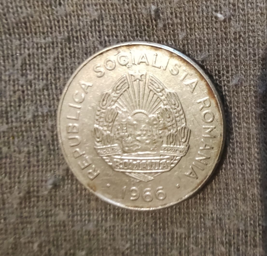 Moneda veche 25 de bani an 1966