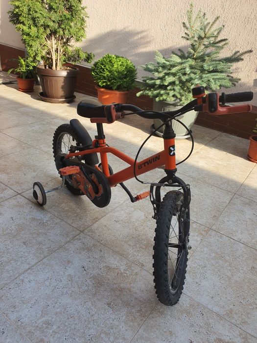 Bicileta 16 inch, 4-6 ani, 500 ROBOT B'TWIN