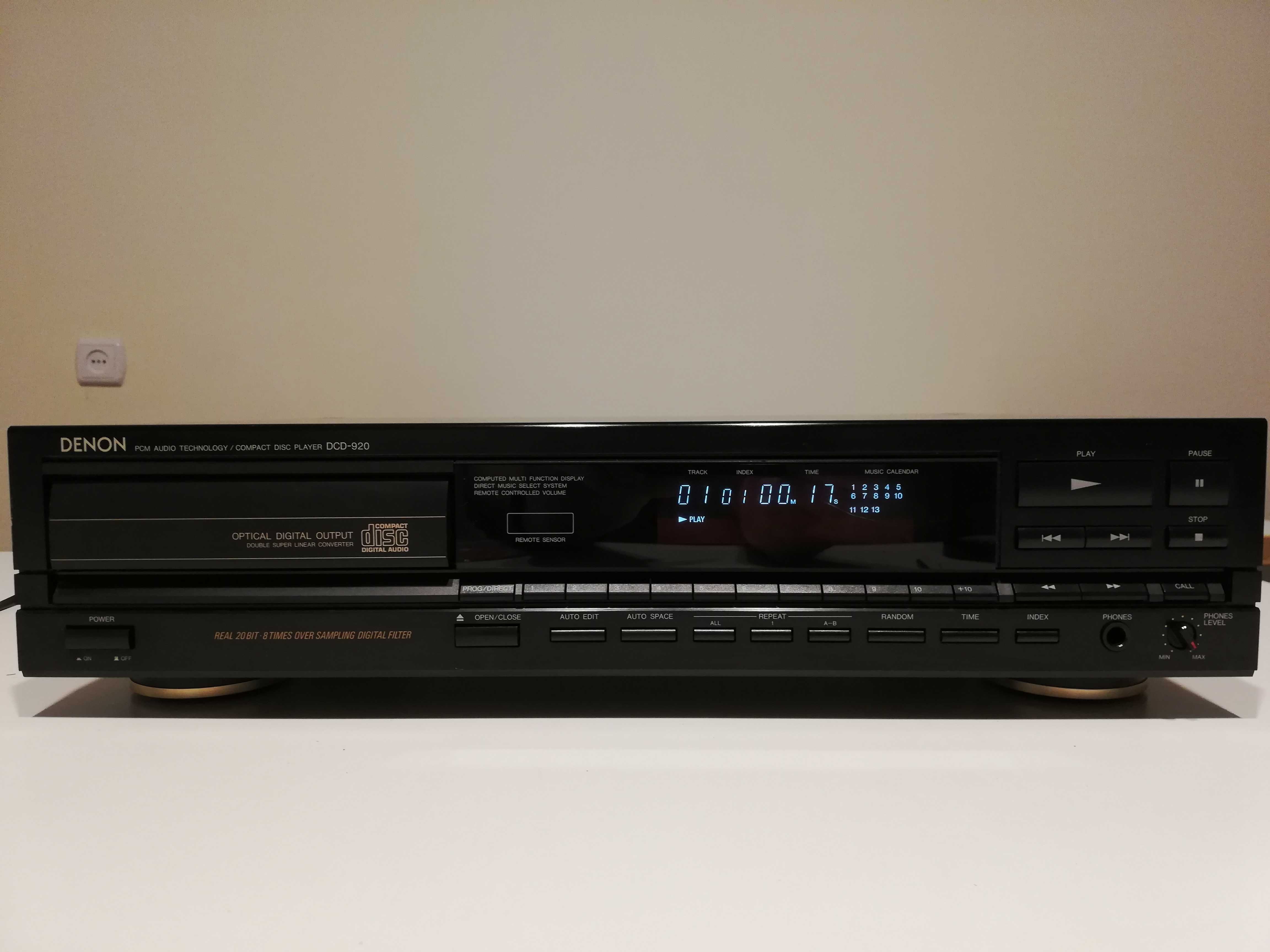 CD Player DENON DCD 920 - Impecabil/Vintage/made in West Germany