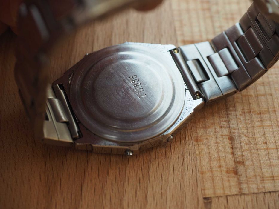 Ceas de mână sovietic Electronika 55, funcțional, URSS retro