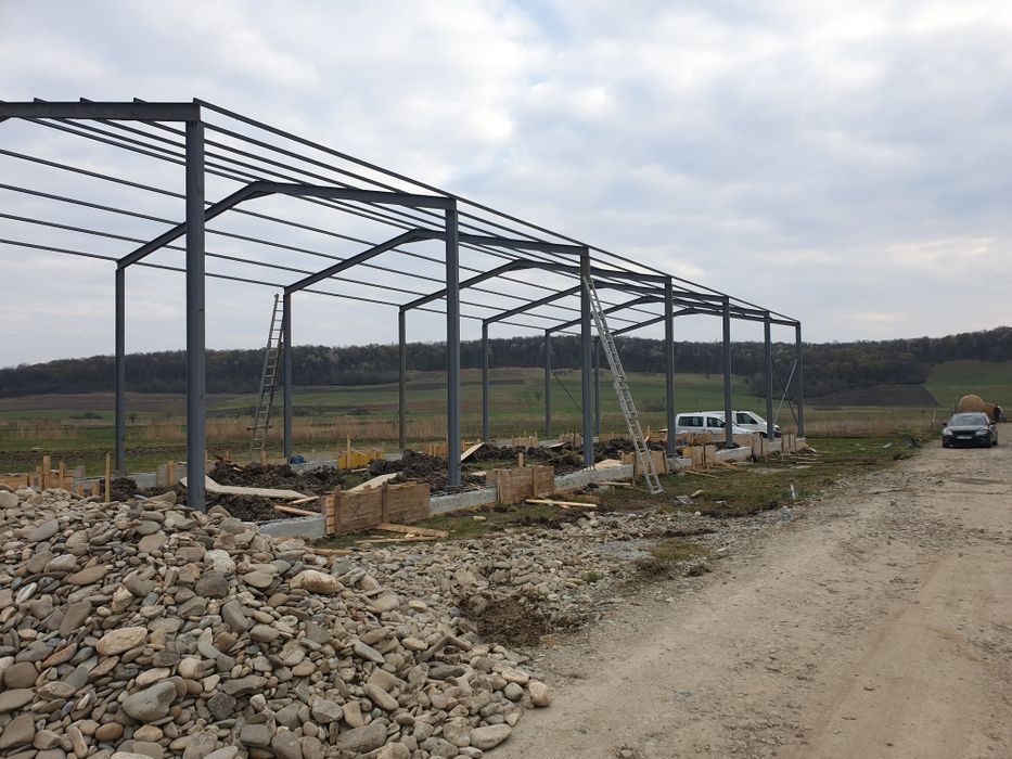 Facem si vindem hale metalice pe comanda la preturi mici