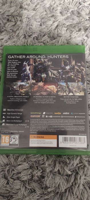 Transport 16 lei curier/Joc/jocuri Monster Hunter: World Xbox One