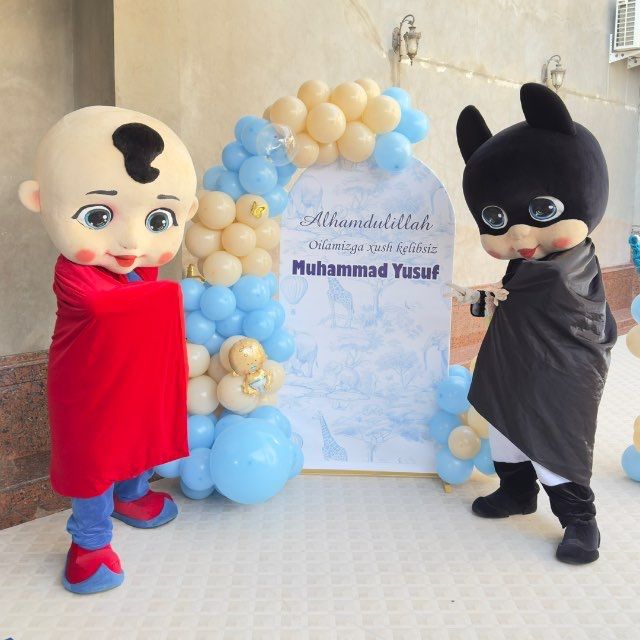 Ayiqlar raddom  tugulgan kun va boshqa tadbirlar uchun