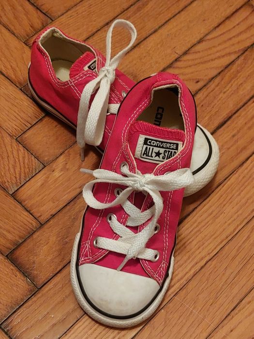Converse rosii unisex copii