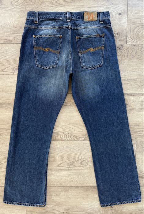 Blugi NUDIE Regular Alf Baggy Barbati | Marime 38 x 32 (Talie 96 cm)