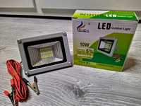 Proiector LED 10W SMD Alimentare 12V pescuit camping NOU!