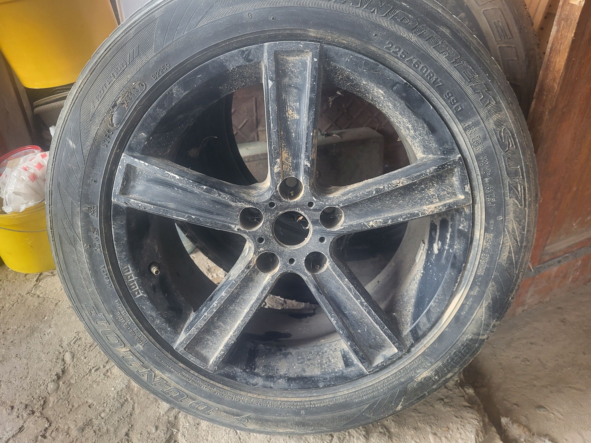 Диск и шина Dunlop Grandtrek R17