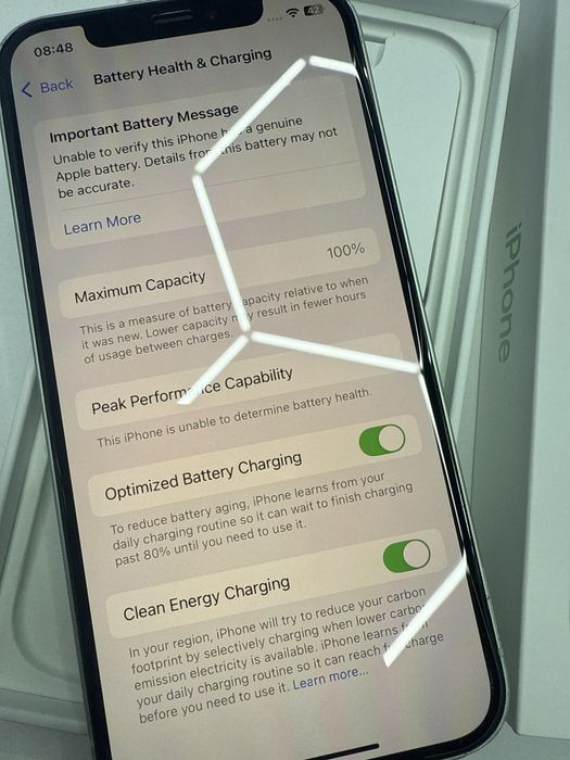 Iphone 12 64Gb Baterie 100% full box