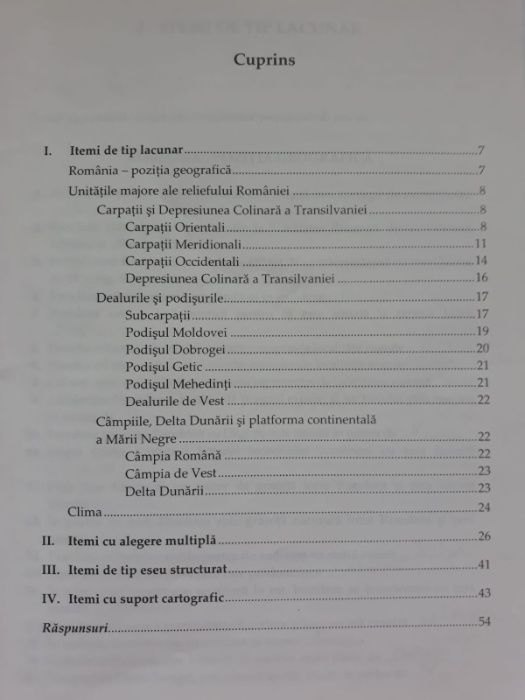 Teste de geografie pentru clasa a VIII-a , Cătălina Șerban