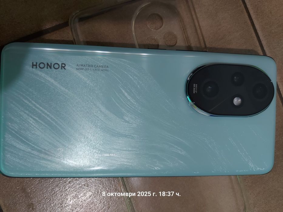 Honor 200 pro ocean cyan