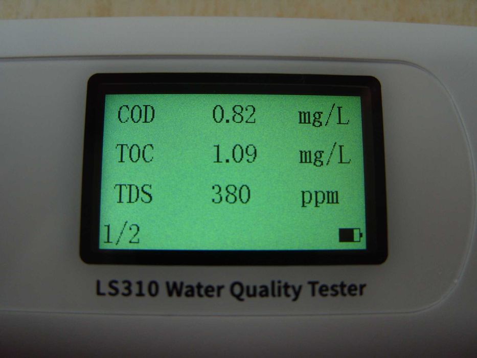 Тестер за измерване на качеството на питейната вода